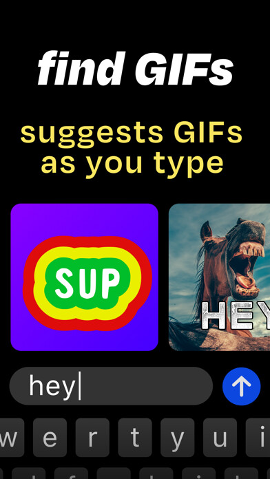 Emulate iPhone app GIF Genius: GIF keyboard app using MyAndroid Emulate iPhone app GIF Genius: GIF keyboard app using MyAndroid
