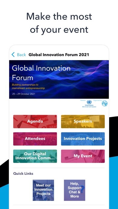 Emulate iPhone app GIF - Global Innovation Forum using MyAndroid Emulate iPhone app GIF - Global Innovation Forum using MyAndroid