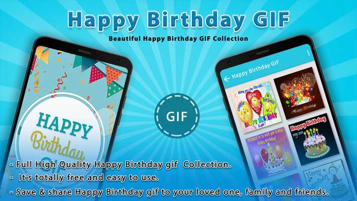 Emulate Android APK GIF - Happy Birthday Gif For WhatsApp  Facebook