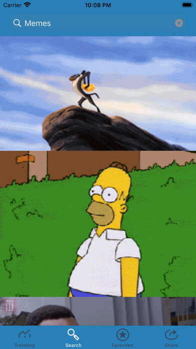 Emulate iPhone app GIF it to me using MyAndroid Emulate iPhone app GIF it to me using MyAndroid