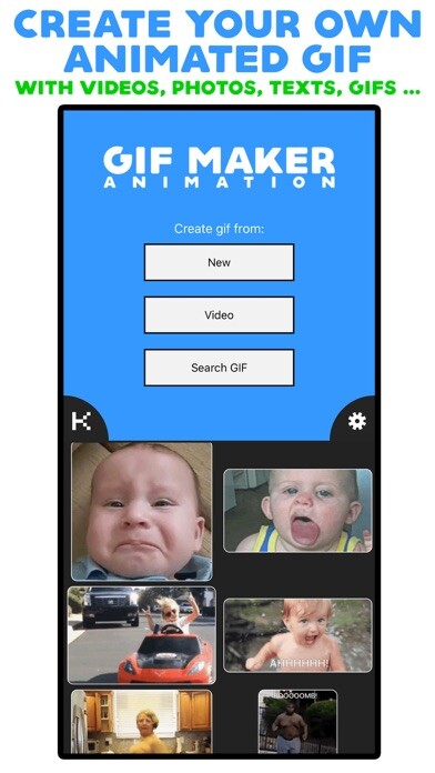 Emulate iPhone app Gif Maker Animation using MyAndroid Emulate iPhone app Gif Maker Animation using MyAndroid