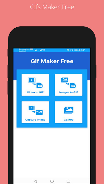 Run android online APK Gif Maker Free from MyAndroid or emulate Gif Maker Free using MyAndroid