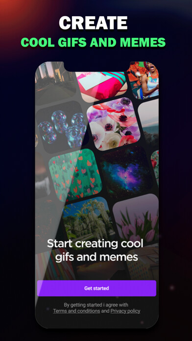 Emulate iPhone app GIF Maker: GIFme App for You using MyAndroid