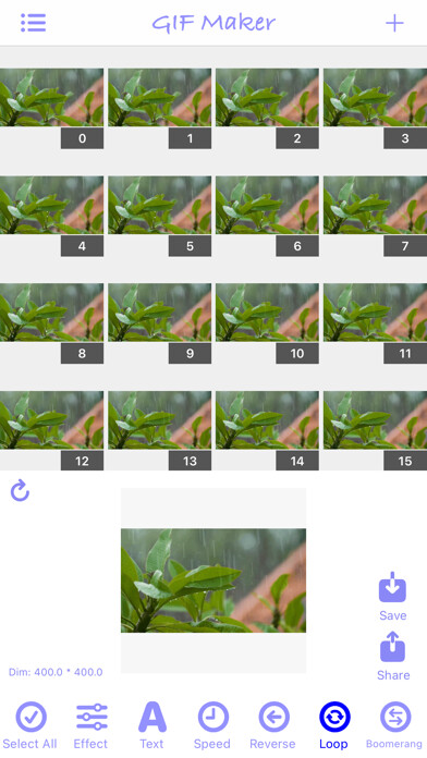 Emulate iPhone app GIF maker - GIF meme creator using MyAndroid Emulate iPhone app GIF maker - GIF meme creator using MyAndroid