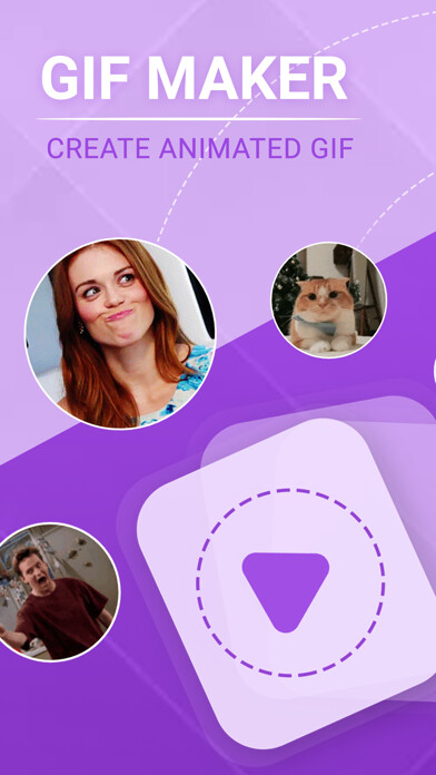 Emulate iPhone app GIF Maker - Meme GIF Maker using MyAndroid