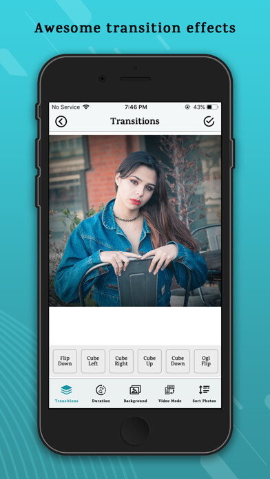 Emulate iPhone app Gif Maker - Videos to Gifs using MyAndroid