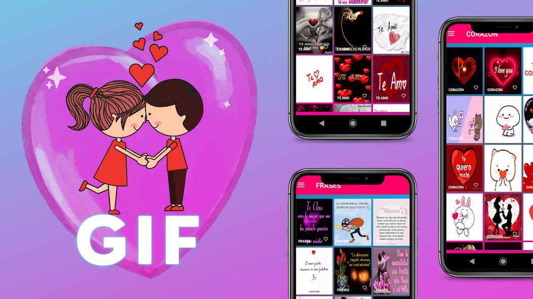 Run android online APK Gif of Love with Movement from MyAndroid or emulate Gif of Love with Movement using MyAndroid