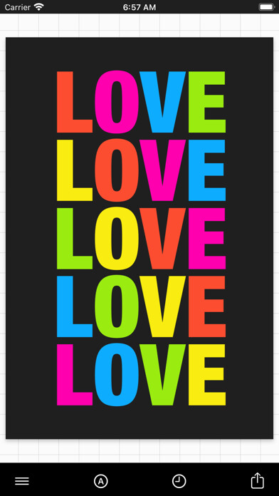 Emulate iPhone app GIFont - GIF Text Stickers using MyAndroid