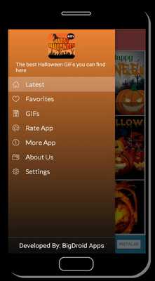 Emulate Android APK GIFs Happy Halloween