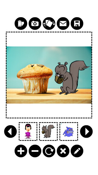 Emulate iPhone app Gif Stickers using MyAndroid