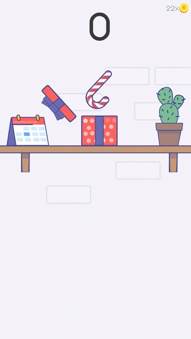 Emulate iPhone app Gift - A Christmas Game using MyAndroid