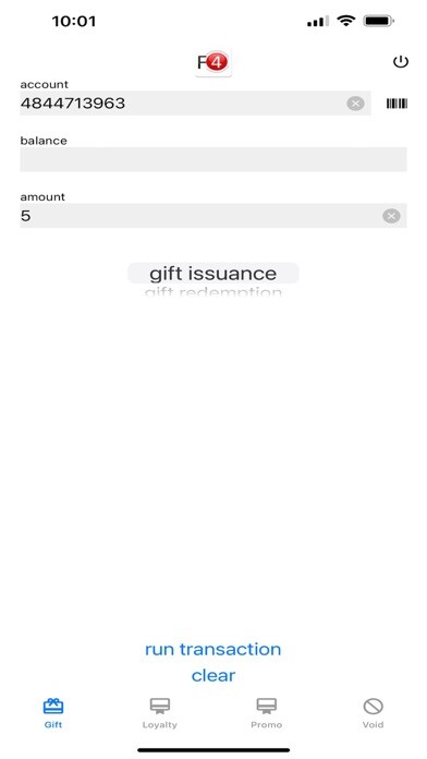 Emulate iPhone app Gift and Loyalty Terminal using MyAndroid Emulate iPhone app Gift and Loyalty Terminal using MyAndroid