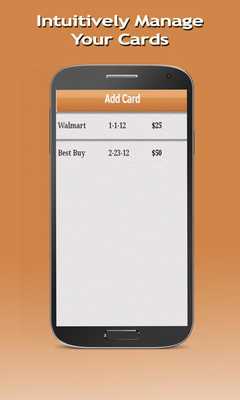Emulate Android APK Gift Card Keeper Emulate Android APK Gift Card Keeper
