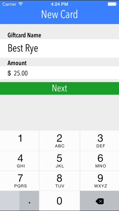 Emulate iPhone app Giftcardy using MyAndroid Emulate iPhone app Giftcardy using MyAndroid