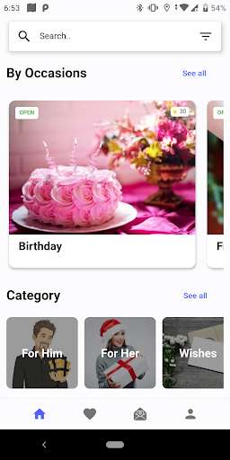 Run android online APK Gift finder: Unique & Creative Gift Suggestion App from MyAndroid or emulate Gift finder: Unique & Creative Gift Suggestion App using MyAndroid
