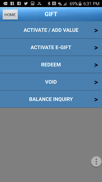 Emulate iPhone app Gift & Loyalty using MyAndroid Emulate iPhone app Gift & Loyalty using MyAndroid