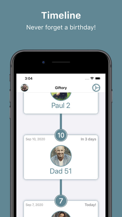 Emulate iPhone app Giftory: Gift Memory using MyAndroid Emulate iPhone app Giftory: Gift Memory using MyAndroid