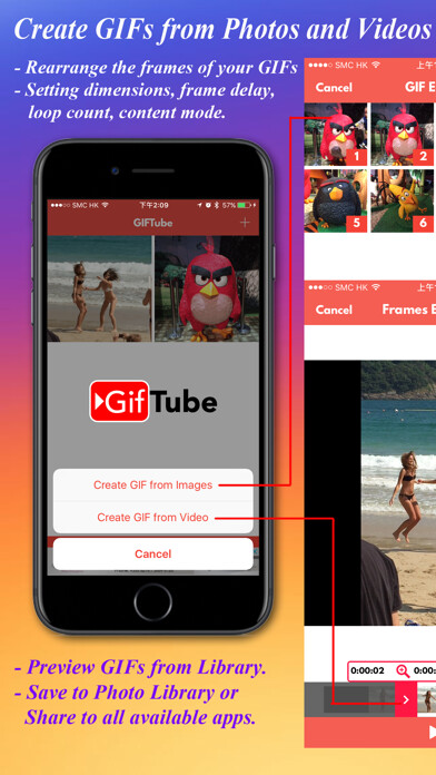 Emulate iPhone app GifTube -Photos & Videos to Gifs for WhatsApp using MyAndroid Emulate iPhone app GifTube -Photos & Videos to Gifs for WhatsApp using MyAndroid