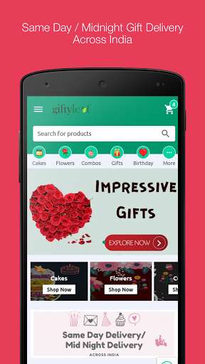 Run android online APK Gifty Leaf - Order Cake, Flower & Gifts Online from MyAndroid or emulate Gifty Leaf - Order Cake, Flower & Gifts Online using MyAndroid Run android online APK Gifty Leaf - Order Cake, Flower & Gifts Online from MyAndroid or emulate Gifty Leaf - Order Cake, Flower & Gifts Online using MyAndroid