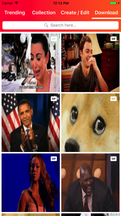 Emulate iPhone app GIF Viewer - Gif Maker & Browse All GIFs & Memes using MyAndroid Emulate iPhone app GIF Viewer - Gif Maker & Browse All GIFs & Memes using MyAndroid