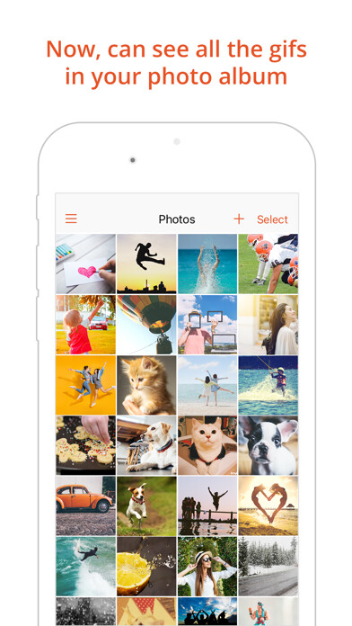 Emulate iPhone app GIF Viewer - The GIF Album using MyAndroid Emulate iPhone app GIF Viewer - The GIF Album using MyAndroid