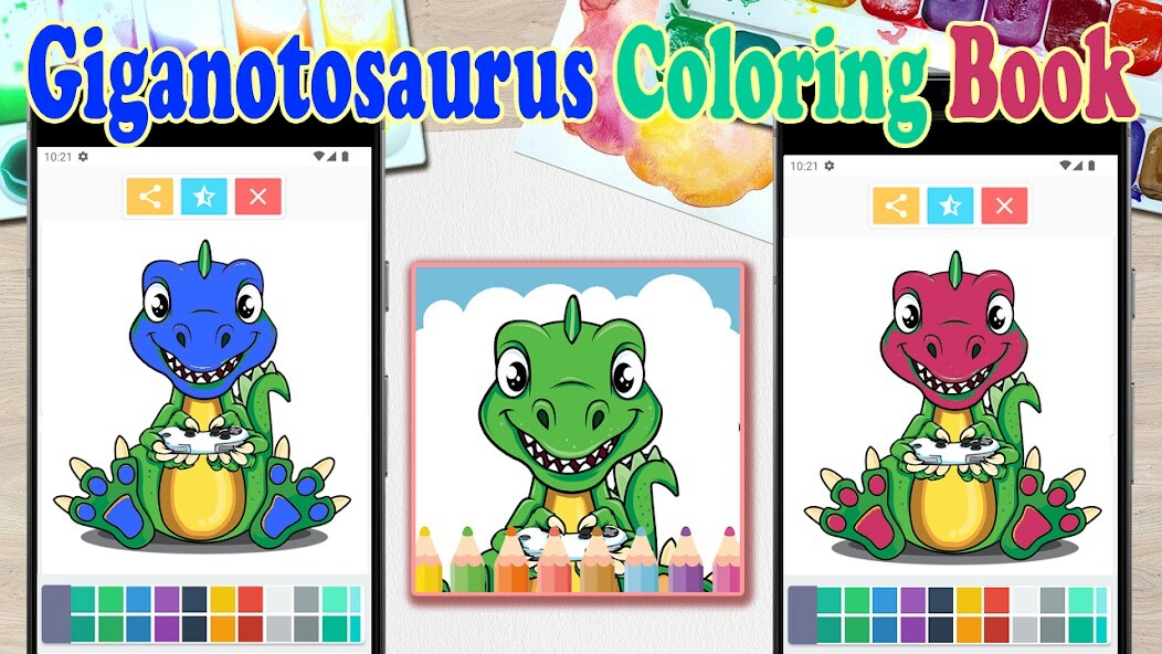 Run android online APK Giganotosaurus Coloring Book from MyAndroid or emulate Giganotosaurus Coloring Book using MyAndroid Run android online APK Giganotosaurus Coloring Book from MyAndroid or emulate Giganotosaurus Coloring Book using MyAndroid