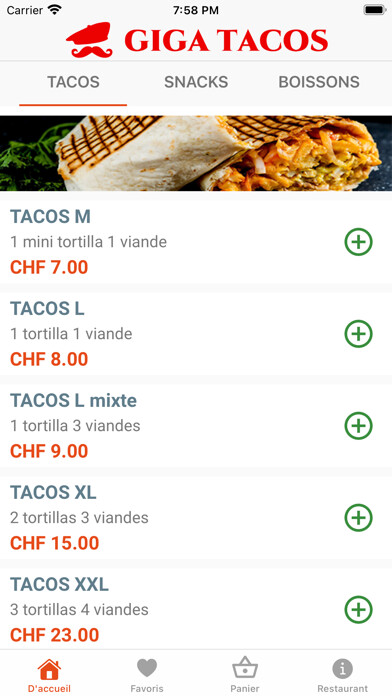 Emulate iPhone app Giga Tacos using MyAndroid Emulate iPhone app Giga Tacos using MyAndroid