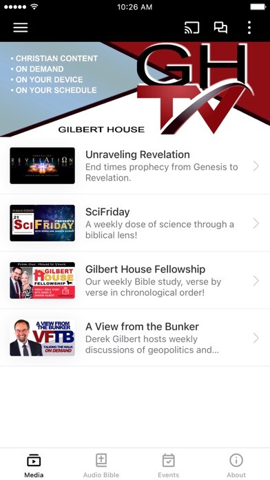 Emulate iPhone app Gilbert House using MyAndroid Emulate iPhone app Gilbert House using MyAndroid