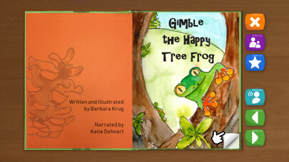 Emulate iPhone app Gimble the Happy Tree Frog using MyAndroid