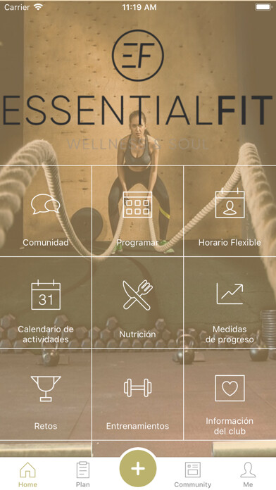 Emulate iPhone app Gimnasio en la Jonquera using MyAndroid Emulate iPhone app Gimnasio en la Jonquera using MyAndroid