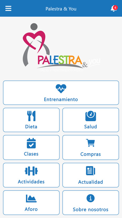 Emulate iPhone app Gimnasio Palestra using MyAndroid Emulate iPhone app Gimnasio Palestra using MyAndroid