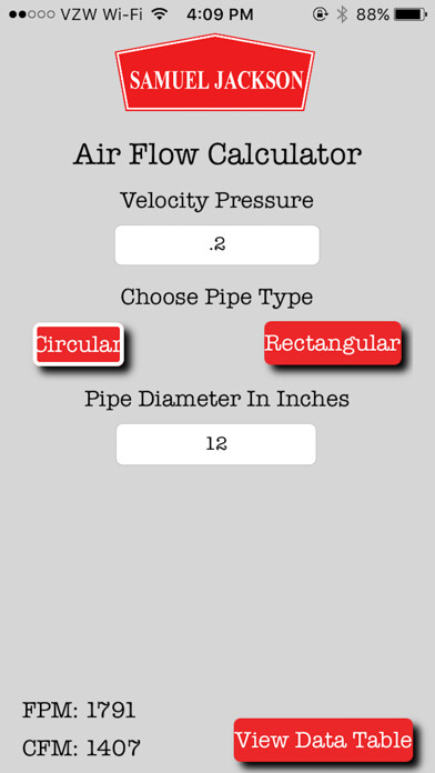 Emulate iPhone app Gin Air Calculator using MyAndroid Emulate iPhone app Gin Air Calculator using MyAndroid