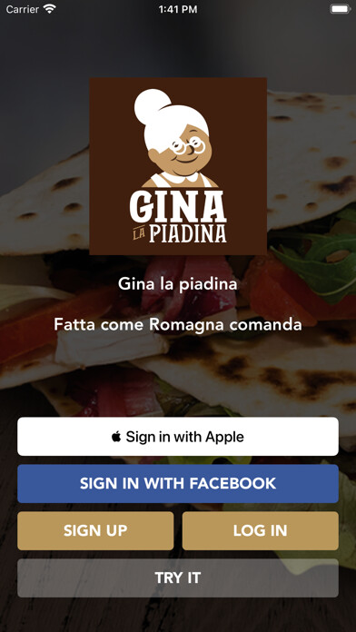 Emulate iPhone app Gina la piadina using MyAndroid Emulate iPhone app Gina la piadina using MyAndroid