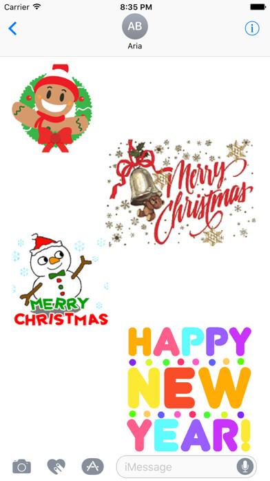 Emulate iPhone app Gingerbread And Friends Xmas using MyAndroid