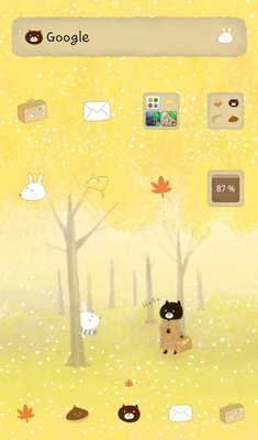 Emulate Android APK Ginkgo forest dodol theme