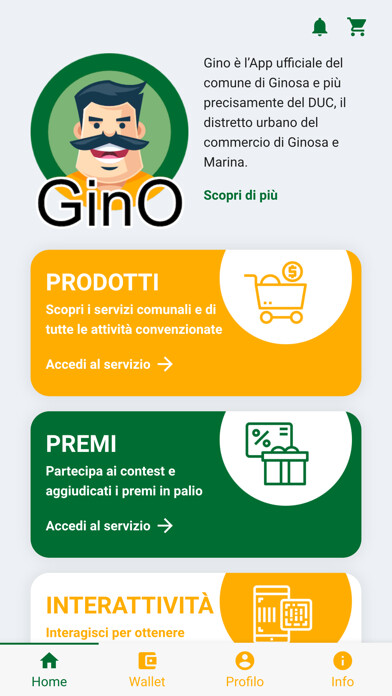 Emulate iPhone app GINO - Ginosa & Marina using MyAndroid Emulate iPhone app GINO - Ginosa & Marina using MyAndroid