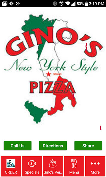 Run android online APK Ginos PIzza of Albuquerque from MyAndroid or emulate Ginos PIzza of Albuquerque using MyAndroid