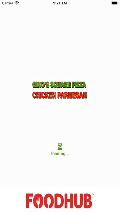 Emulate iPhone app Ginos Square Pizza. using MyAndroid Emulate iPhone app Ginos Square Pizza. using MyAndroid