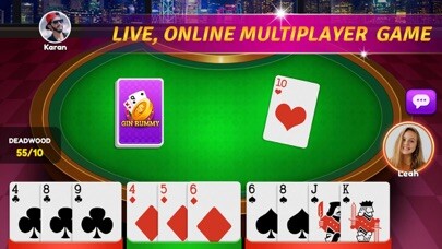 Emulate iPhone app Gin Rummy Master using MyAndroid