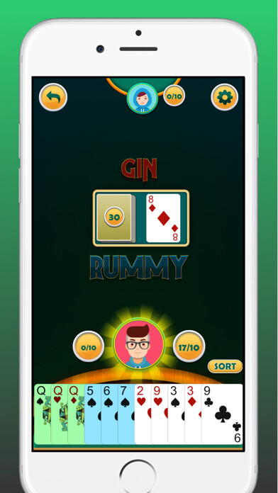Emulate iPhone app Gin Rummy Offline Card Game using MyAndroid Emulate iPhone app Gin Rummy Offline Card Game using MyAndroid