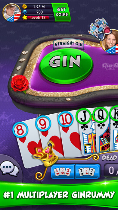 Emulate iPhone app Gin Rummy Plus - Fun Card Game using MyAndroid Emulate iPhone app Gin Rummy Plus - Fun Card Game using MyAndroid