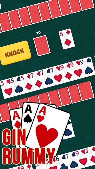 Emulate iPhone app Gin Rummy Solo Classic using MyAndroid