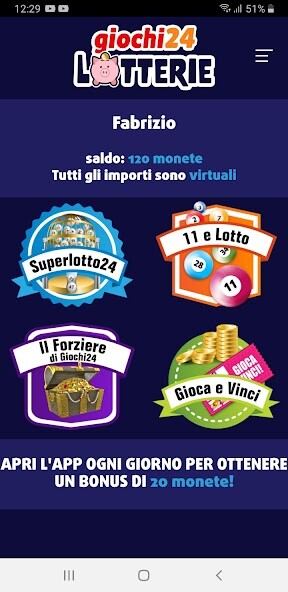 Run android online APK Giochi24lotterie from MyAndroid or emulate Giochi24lotterie using MyAndroid