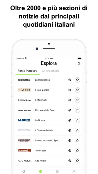 Emulate iPhone app Giornali Italiani - Edicola IT using MyAndroid Emulate iPhone app Giornali Italiani - Edicola IT using MyAndroid