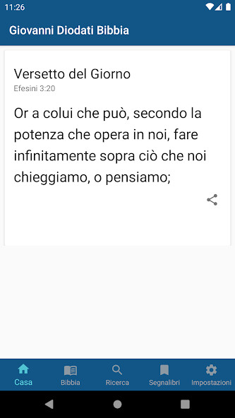 Run android online APK Giovanni Diodati Bibbia (1894) from MyAndroid or emulate Giovanni Diodati Bibbia (1894) using MyAndroid