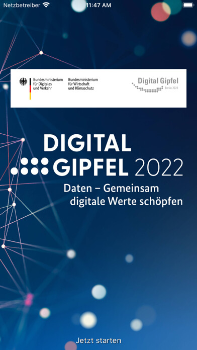 Emulate iPhone app Gipfel-App using MyAndroid