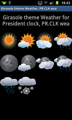 Emulate Android APK Girasole theme, PR.CLK wea Emulate Android APK Girasole theme, PR.CLK wea