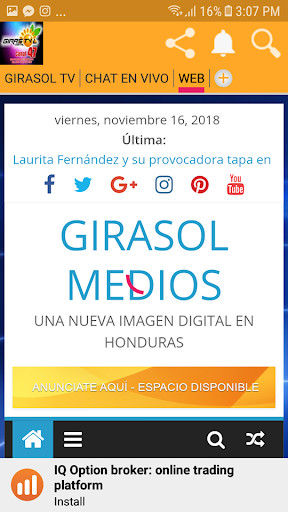 Run android online APK GIRASOL TV from MyAndroid or emulate GIRASOL TV using MyAndroid