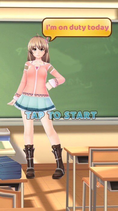 Emulate iPhone app Girl Clean Blackboard using MyAndroid Emulate iPhone app Girl Clean Blackboard using MyAndroid