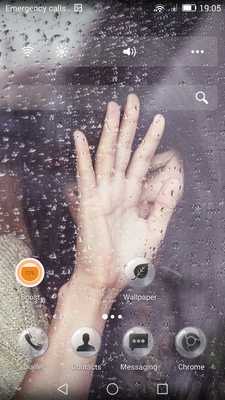 Emulate Android APK Girl in the rain theme-ABC